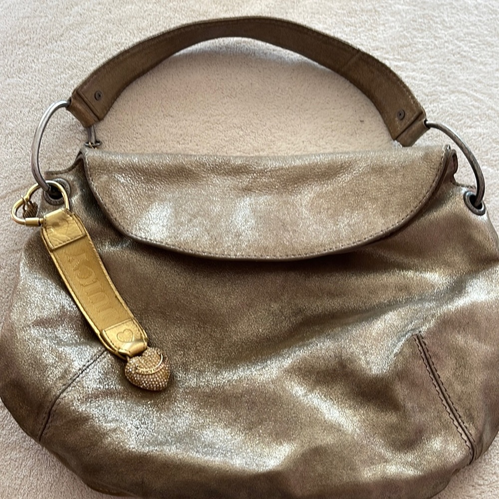 Juicy couture metallic bag